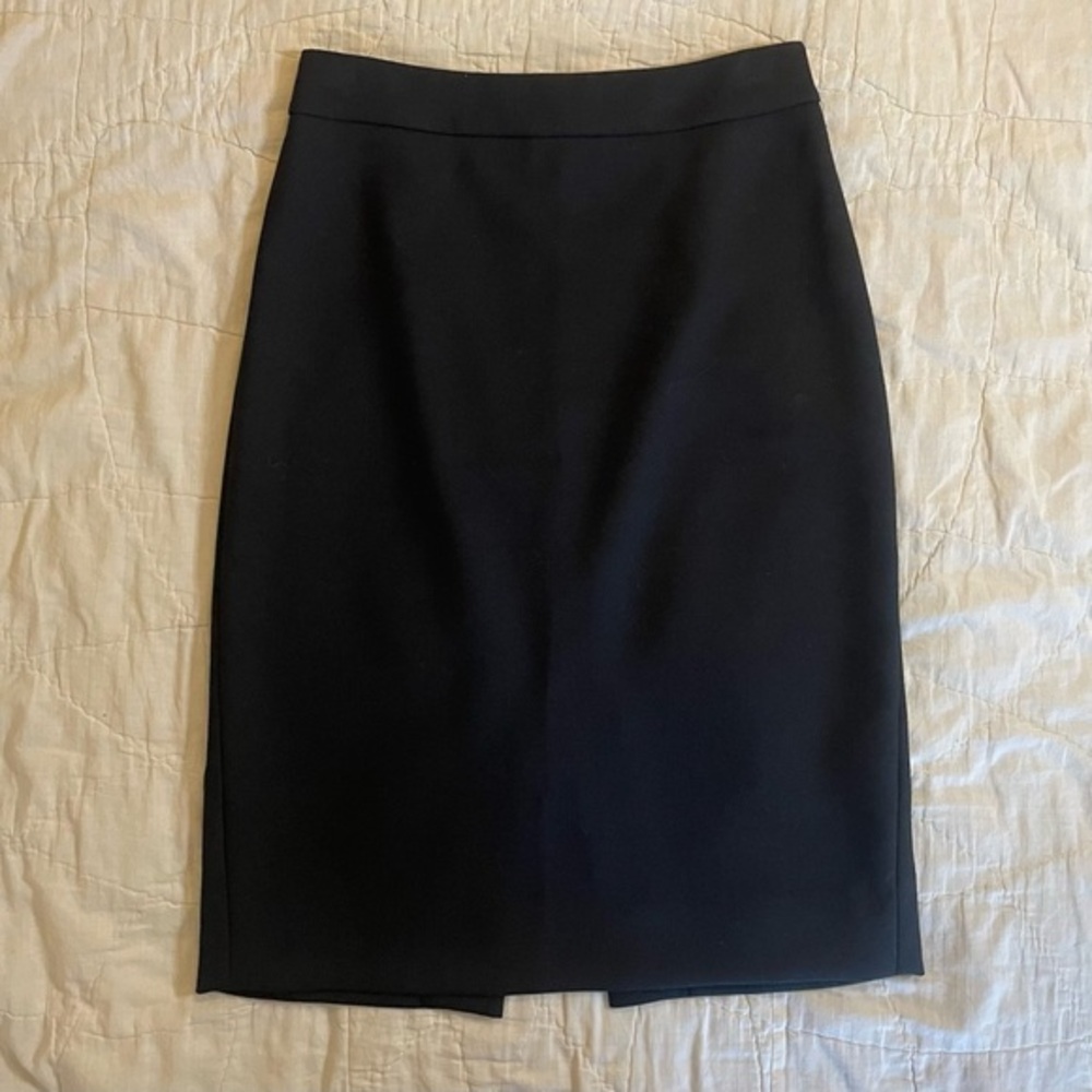Kate Spade Classic Black Pencil Skirt Office Siren Size 0 worn once